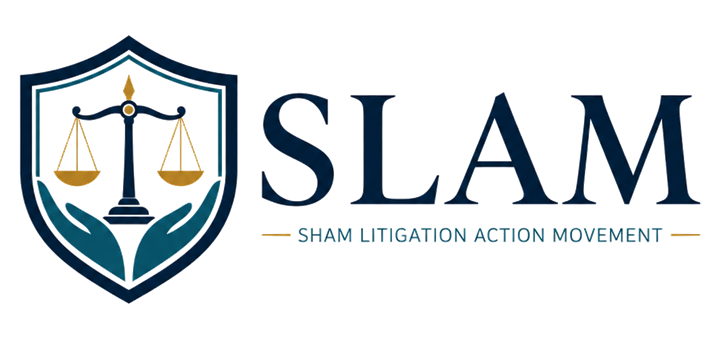 SLAM — Sham Litigation Action Movement